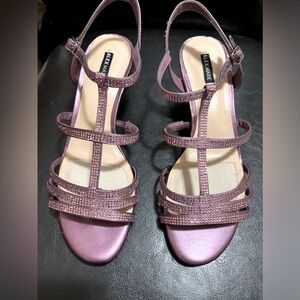 Alex Marie 7.5M Violet Heeled Dress Sandals